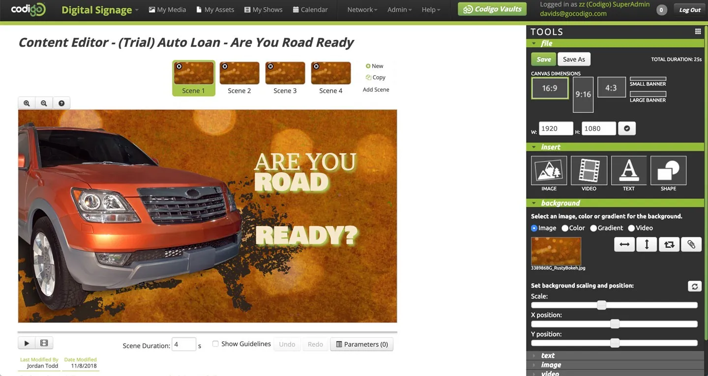 The UI of the old Content Editor. There’s a good deal of wasted screen real estate.